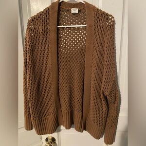 Abercrombie open weave cardigan